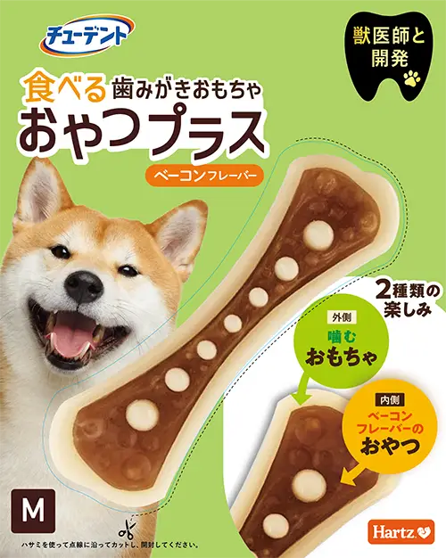 チューデント<br>食べる歯みがきおもちゃ<br>おやつプラス M